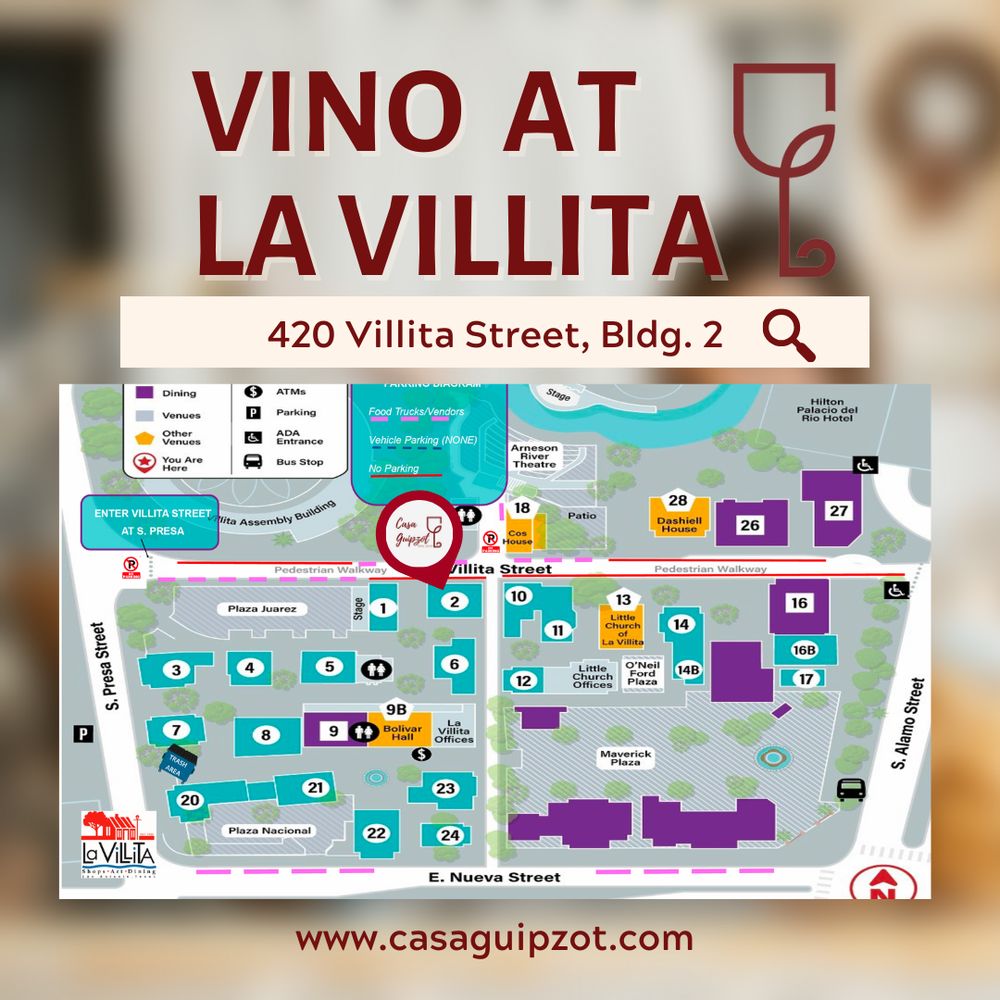 Casa Guipzot - vineyard in San Antonio, TX