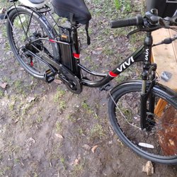 Walmart Supercenter - My bike that is put together that I'm waiting on a man that I pay $135 to have come and look at it tomorrow