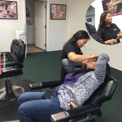 Wow Beauty Center - Using Cotton Thread to trim Eyebrows .