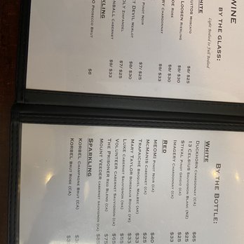 RFD Franklin - Wine list - Steakhouses Near Me - Franklin, Indiana