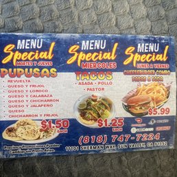 Weekly specials Weekly specials