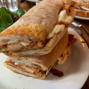 Supper - Chicken Cutlet Parmigiana Sandwich - Italian Near Me - New York, New York Supper - Chicken Cutlet Parmigiana Sandwich - Italian Near Me - New York, New York