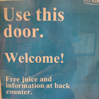 Florida Welcome Center - Free juice.! - Visitor Centers Near Me - Pensacola, Florida