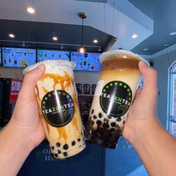TeaZenTea Fremont - Brown Sugar Milk Creame Vietnamese Drip Coffee - Bubble Tea Near Me - Fremont, California