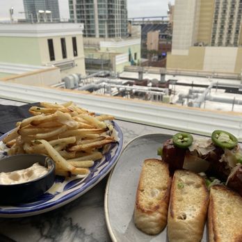 The Nolen - Chili Glazed Meatballs, Truffle fries with garlic aioli saice - Cocktail Bars Near Me - San Diego, California The Nolen - Chili Glazed Meatballs, Truffle fries with garlic aioli saice - Cocktail Bars Near Me - San Diego, California