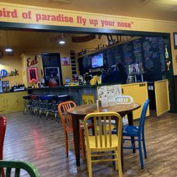 Fat Mama's Tamales - Bar and seating