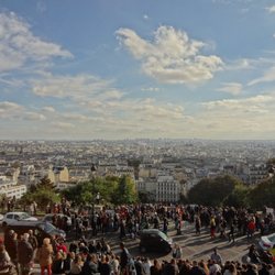 Culinary Tours of Paris - Montmartre view from Sacre Coeur