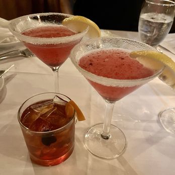 Jacksons Steakhouse - Smoked Pecan Old Fashioned and two Blueberry Lemon Drop - Steakhouses Near Me - Pensacola, Florida Jacksons Steakhouse - Smoked Pecan Old Fashioned and two Blueberry Lemon Drop - Steakhouses Near Me - Pensacola, Florida