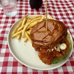 Buffalo chicken sandwhich