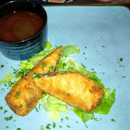 Birria Egg Rolls