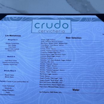 Crudo - Cocktails & Beers! - Latin American Near Me - Palm Springs, California Crudo - Cocktails & Beers! - Latin American Near Me - Palm Springs, California