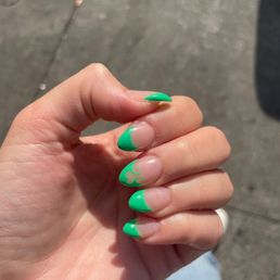 First time going. Not sure what this green is called but it was THE green at the time. First time going. Not sure what this green is called but it was THE green at the time.