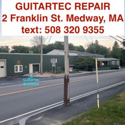 Exterior photo of Guitartec Repair - Medway, Massachusetts Exterior photo of Guitartec Repair - Medway, Massachusetts