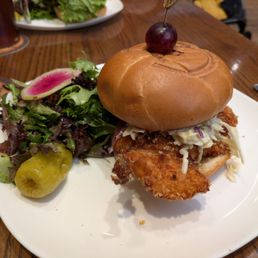Crispy chicken sandwich Crispy chicken sandwich