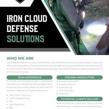 Iron Cloud Defense Solutions - Security Services Near Me