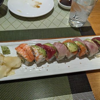 TAKASHIN - Rainbow roll - Japanese Near Me - Palm Springs, California TAKASHIN - Rainbow roll - Japanese Near Me - Palm Springs, California