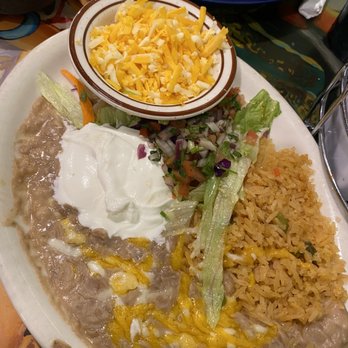El Tapatio - Rice beans. Sub cheese for guacamole - Mexican Near Me - Page, Arizona