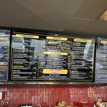 Steve's No 4 Charbroil - Updated menu 5/1/25 - Burgers Near Me - Huntington Beach, California