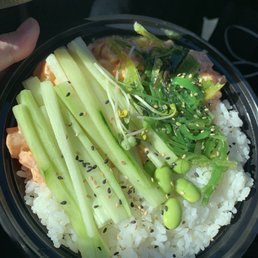 Salmon Poke Bowl (no mango and Kani) Salmon Poke Bowl (no mango and Kani)