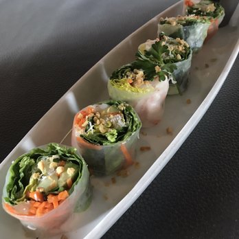 Kinnara Thai - Shrimp/Veggie Saigon Roll - so delish and healthy! - Thai Near Me - Van Nuys, California