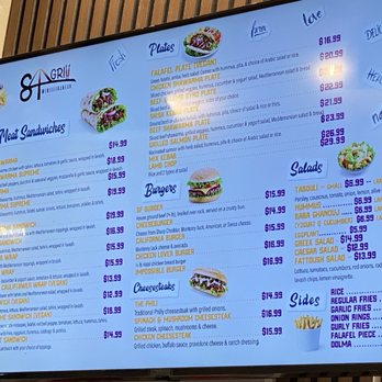 SF Grill - Menu - Mediterranean Near Me - San Francisco, California SF Grill - Menu - Mediterranean Near Me - San Francisco, California