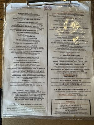 Menu photo 4 Lola's Cafe Ladera Ranch, CA