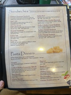 Menu photo 3 Sam's Too Italian Pizza Sherman, IL Menu photo 3 Sam's Too Italian Pizza Sherman, IL