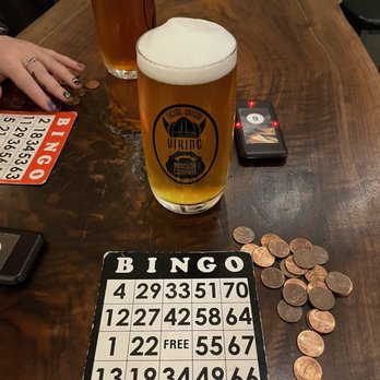 Viking Brewing Company - Bingo night every last Friday of the month - Bars Near Me - Eugene, Oregon