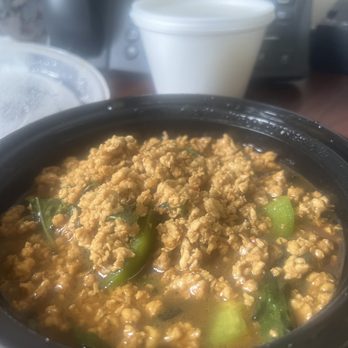Pad Thai Restaurant - Ka Pow with ground chicken. To-go order. - Thai Near Me - Fairfax, Virginia