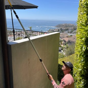 Peachy Pest Control - Matt's hard at work! Not even a beautiful view distracts him from his craft! - Pest Control Near Me Peachy Pest Control - Matt's hard at work! Not even a beautiful view distracts him from his craft! - Pest Control Near Me