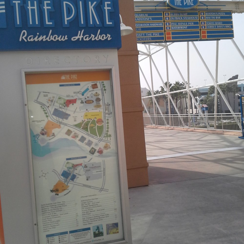 The Pike Outlets - Bridge Pathway to/from Aquarium of the Pacific & The Pike - Shopping Centers Near Me - Long Beach, California The Pike Outlets - Bridge Pathway to/from Aquarium of the Pacific & The Pike - Shopping Centers Near Me - Long Beach, California