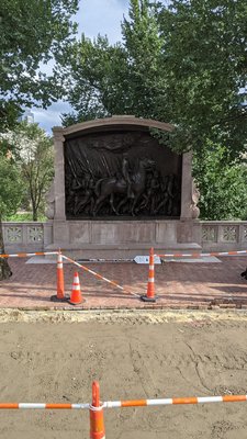 Robert Gould Shaw and the 54th Regiment Memorial by null