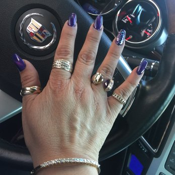 Hot Nails - Feeling like Royalty in my car!! - Nail Salons Near Me - Stockton, California