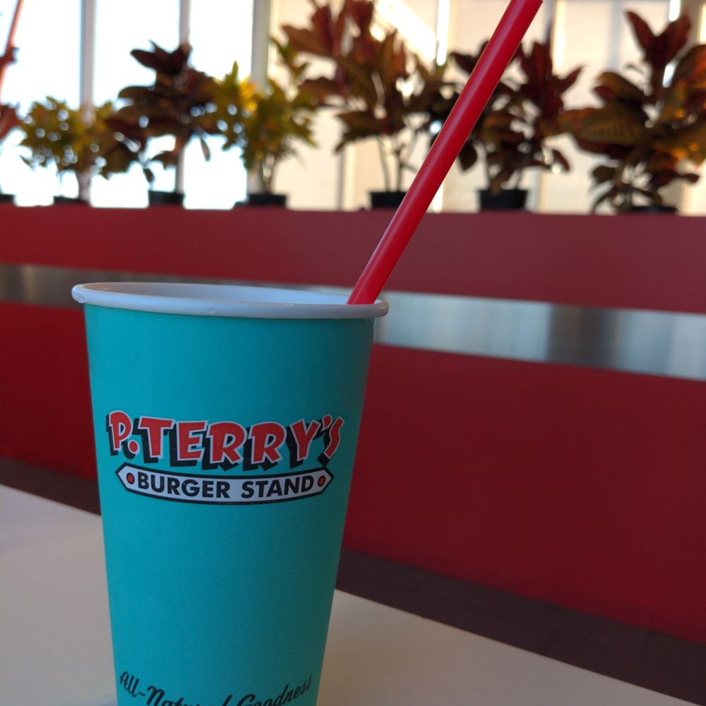 P. Terry's Burger Stand - Soda cup - Fast Food Near Me - Georgetown, Texas P. Terry's Burger Stand - Soda cup - Fast Food Near Me - Georgetown, Texas