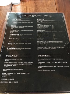 Menu photo 8 Farmer & Frenchman Robards, KY