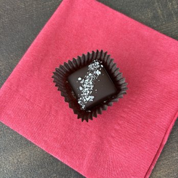 Animas Chocolate Company - Dark chocolate caramel with sea salt - Chocolatiers & Shops Near Me - Durango, Colorado Animas Chocolate Company - Dark chocolate caramel with sea salt - Chocolatiers & Shops Near Me - Durango, Colorado