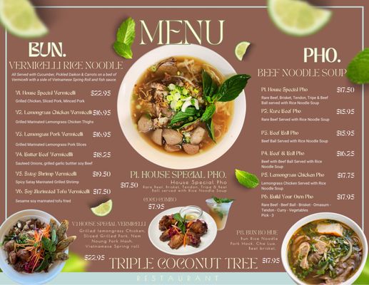 Menu photo 3 Triple Coconut Tree Vietnamese Restaurant Burnaby, BC Menu photo 3 Triple Coconut Tree Vietnamese Restaurant Burnaby, BC