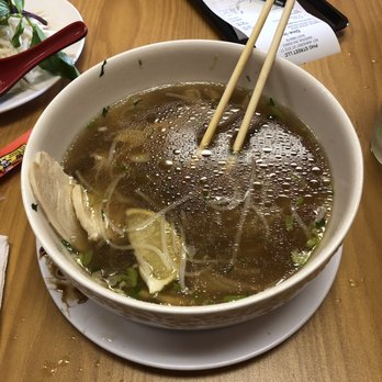 Pho Street - Here is my 1/2 full bowl! Forgot to take a pic bc it was so good!! Love love love! - Vietnamese Near Me - Nashua, New Hampshire