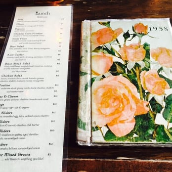 Six Acres - Dirty/vintage menu didn't have a lot to choose from. - Pubs Near Me - Vancouver, British Columbia Six Acres - Dirty/vintage menu didn't have a lot to choose from. - Pubs Near Me - Vancouver, British Columbia
