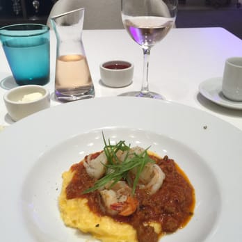 Mariposa - Shrimp and grits w merguez ragu. - New American Near Me - Beverly Hills, California Mariposa - Shrimp and grits w merguez ragu. - New American Near Me - Beverly Hills, California