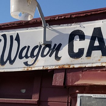 The Red Wagon Cafe - Sign outside - Comfort Food Near Me - Shafter, California