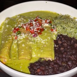 Lump Crab Enchiladas