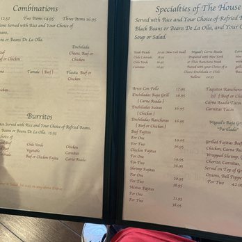 Miguel's Baja Grill - Menu - Mexican Near Me - Victorville, California