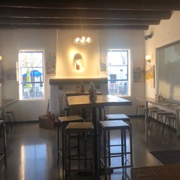 Seating area.