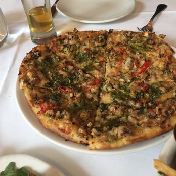 The Clam - Grilled White Clam Pizza - Seafood Near Me - New York, New York
