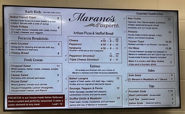 Menu photo 3 Marano's D'asporto Leeds, AL Menu photo 3 Marano's D'asporto Leeds, AL
