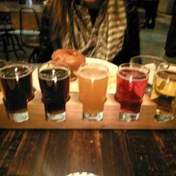 Forbidden Root - Beer flight! - Brewpubs Near Me - Chicago, Illinois