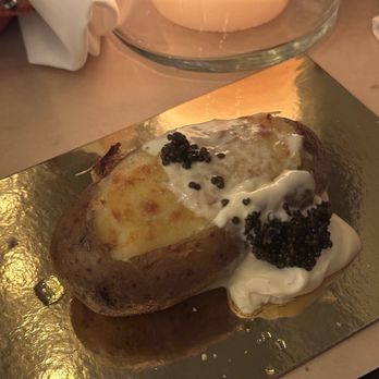 HaSalon - Baked potato with caviar - Mediterranean Near Me - Las Vegas, Nevada HaSalon - Baked potato with caviar - Mediterranean Near Me - Las Vegas, Nevada