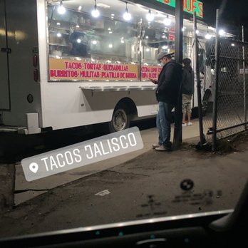 Tacos Jalisco - a man standing in front of a taco truck - Food Trucks Near Me - Bakersfield, California Tacos Jalisco - a man standing in front of a taco truck - Food Trucks Near Me - Bakersfield, California