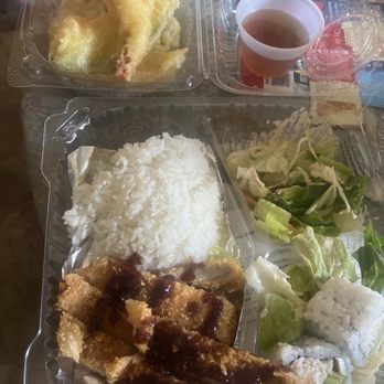 Sushi Town - Tonkatsu California Roll Tempura Lunch Box - Sushi Bars Near Me - San Jose, California Sushi Town - Tonkatsu California Roll Tempura Lunch Box - Sushi Bars Near Me - San Jose, California